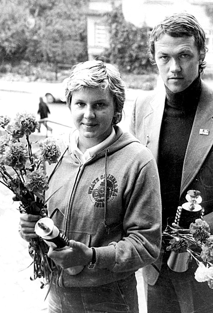 Arvydas Graziunas ir Lina Kaciusyte 1980